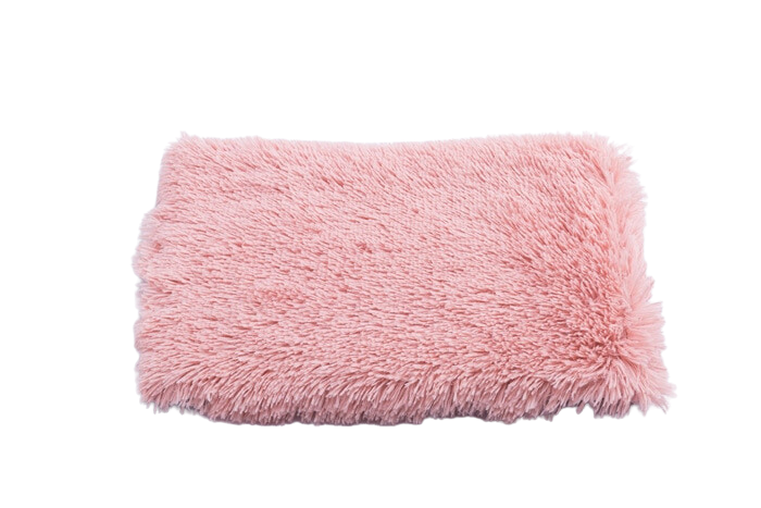Long Plush Fleece Dog Bed